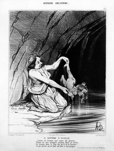 The Baptism of Achilles, published in 